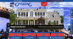 Desktop Screenshot of ginsbergagency.com